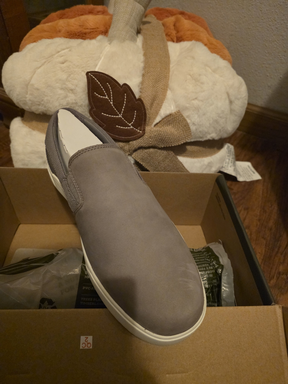 Timberland Men's Grey Slip-On Loafer